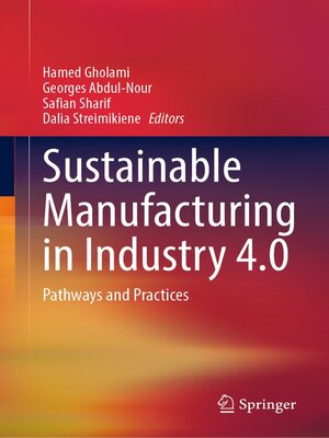cover image of Sustainable Manufacturing in Industry 4.0